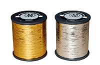 Natvarlal Morarji Jariwala: Metallic Yarns (Jari Kasab) - M Type  Gold & Silver