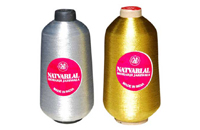 Natvarlal Morarji Jariwala: Metallic Yarns (Jari Kasab) - ST Type  Aluminium, Gold & Silver