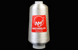 Natvarlal Morarji Jariwala: Metallic Yarns (Jari Kasab) - STA Type  Fluorescent Gold