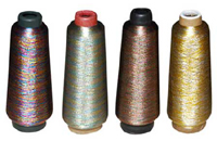 Natvarlal Morarji Jariwala: Metallic Yarns (Jari Kasab) - Z-Type - Multi